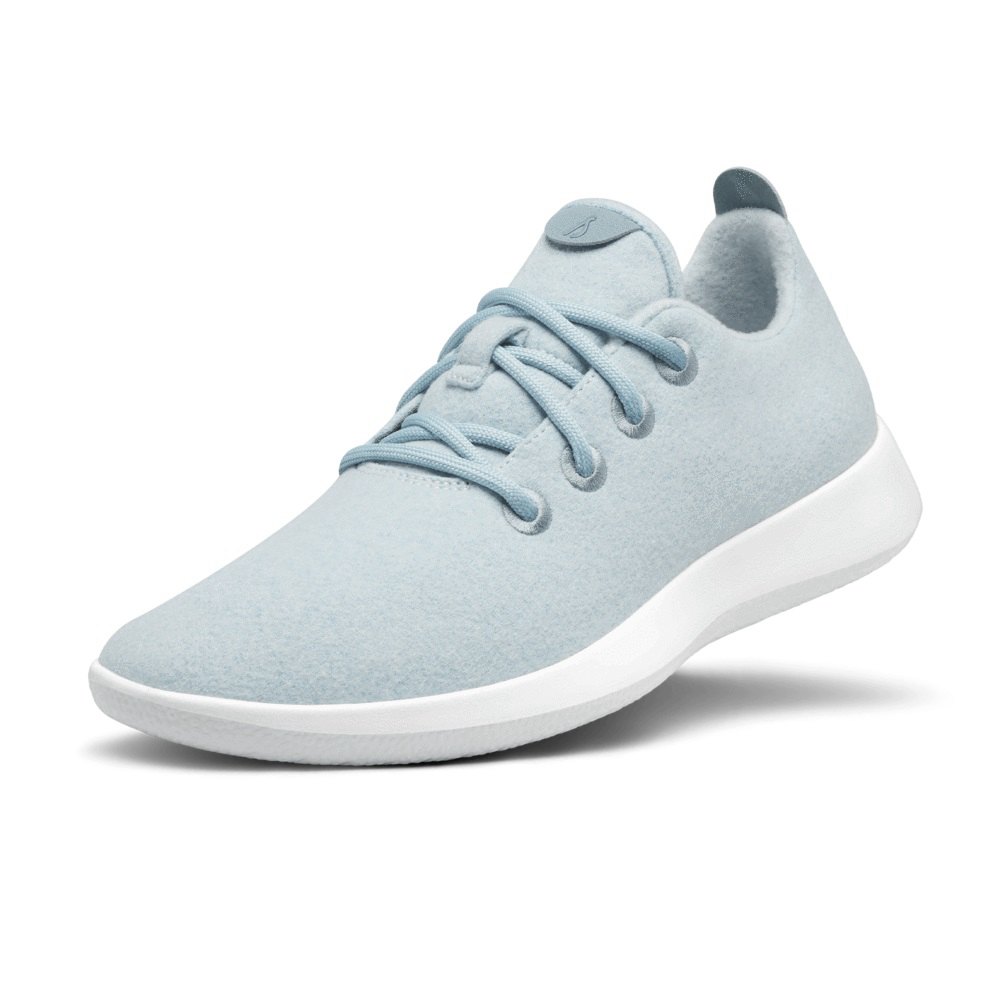 Allbirds Men's Sneakers Blue - Wool Runners - 31762CFKS